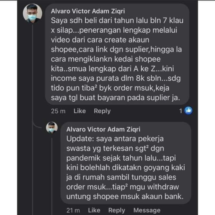 PANDUAN BUAT DUIT DI SHOPEE SECARA DROPSHIP