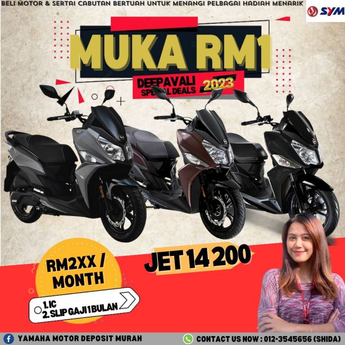 Motosikal Yamaha Deposit Murah