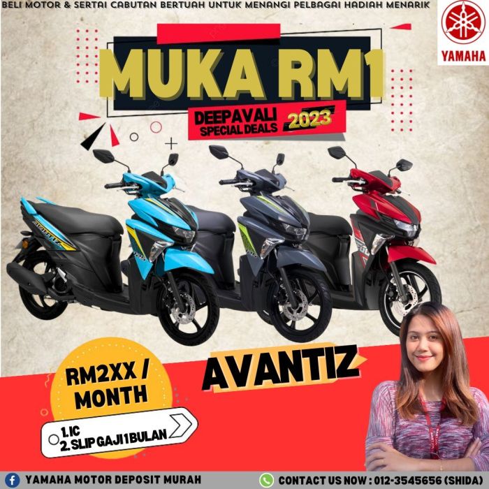 Motosikal Yamaha Deposit Murah