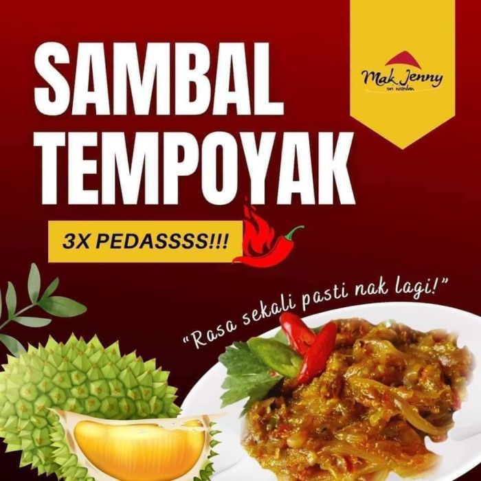 Sambal Tempoyak Omak Jenny