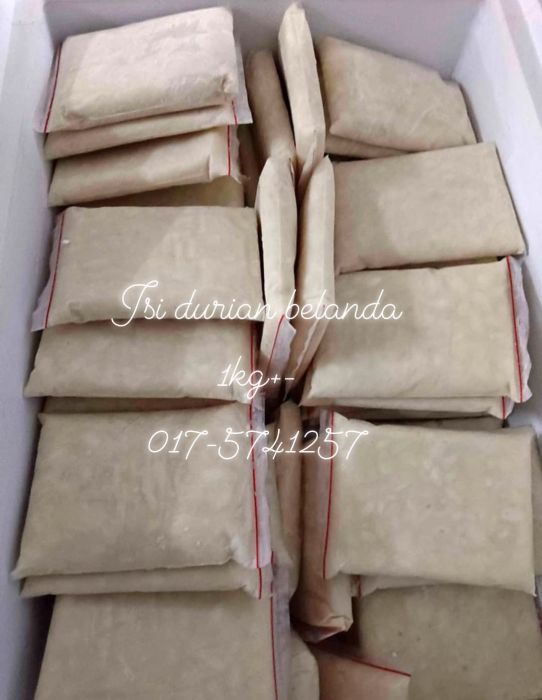 Isi Durian Belanda Sejuk Beku