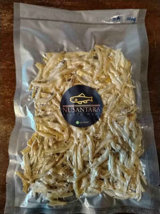 Ikan bilis dan udang kering segar Nusantara Bilis