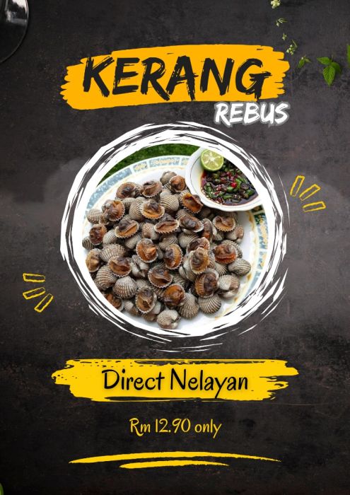Kerang sambal kerang rebus My Kanji