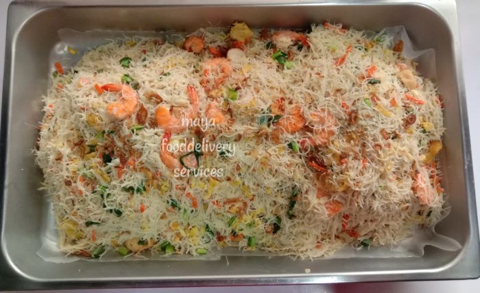 Tempahan makanan untuk pelbagai majlis kecilan
