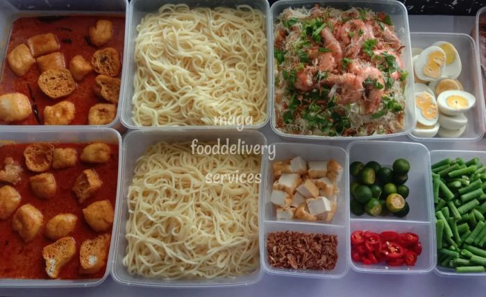 Tempahan makanan untuk pelbagai majlis kecilan