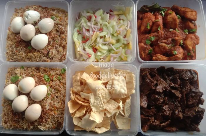 Tempahan makanan untuk pelbagai majlis kecilan
