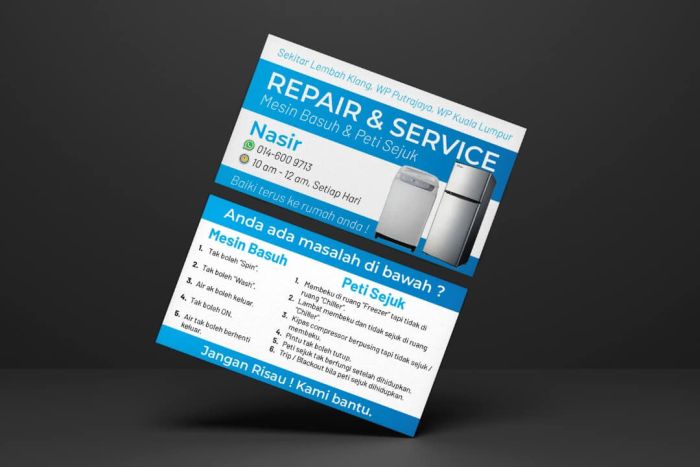 Repair & servis mesin basuh dan peti sejuk sekitar Shah Alam