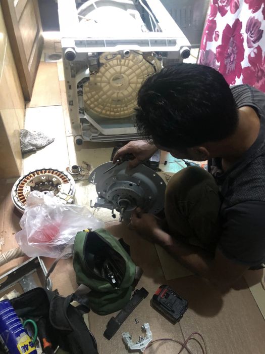 Repair & servis mesin basuh dan peti sejuk sekitar Batu Caves
