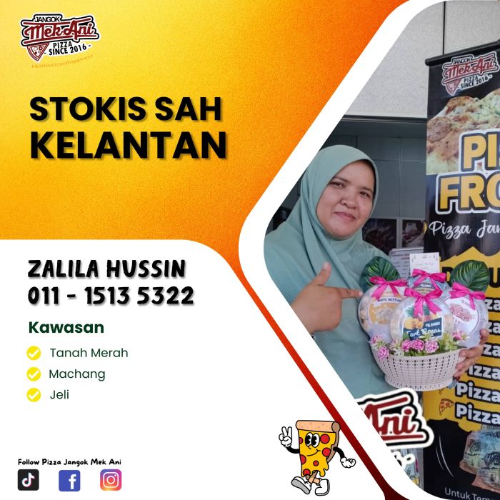 Stokis Kelantan Pizza Jangok Mek Ani