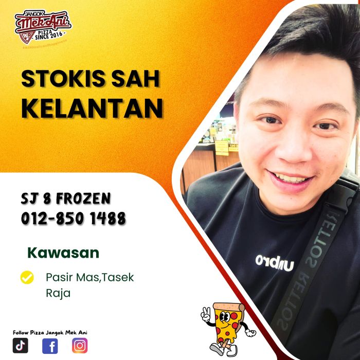 Stokis Kelantan Pizza Jangok Mek Ani