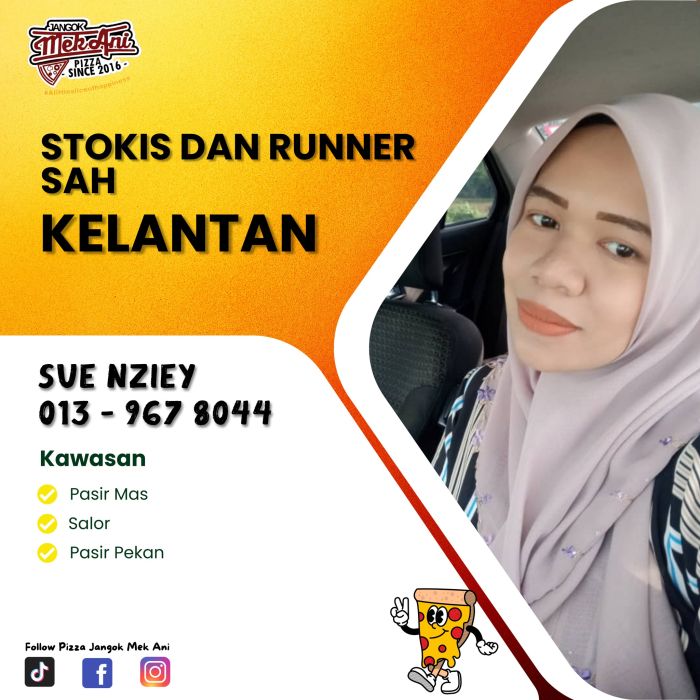 Stokis Kelantan Pizza Jangok Mek Ani