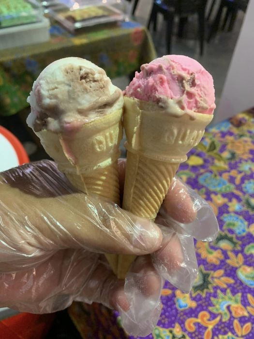 Tempahan katering aiskrim scoop