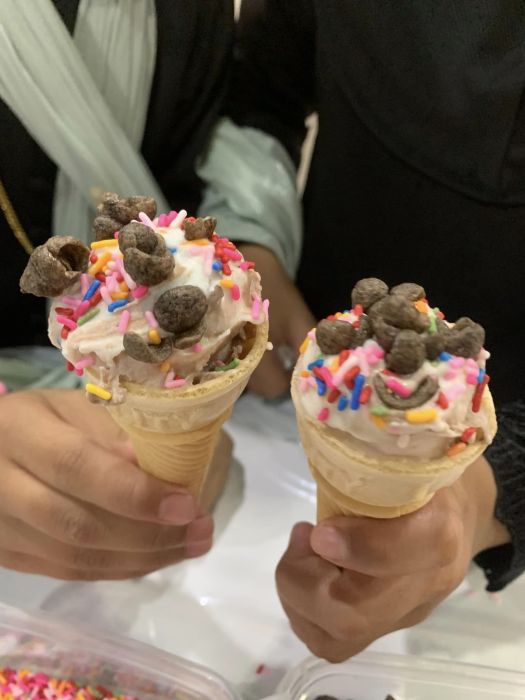 Tempahan katering aiskrim scoop