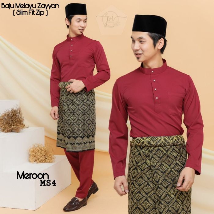 Baju Melayu Zayyan (slim fit)