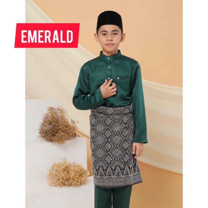 Baju Melayu Kanak-kanak ZEEDAN KIDS (cekak musang)