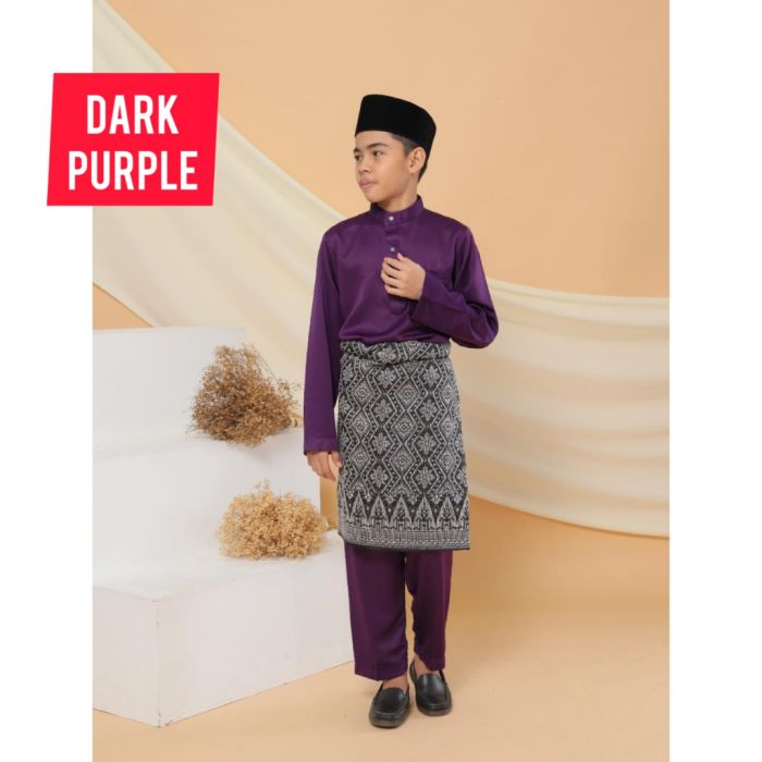 Baju Melayu Kanak-kanak ZEEDAN KIDS (cekak musang)