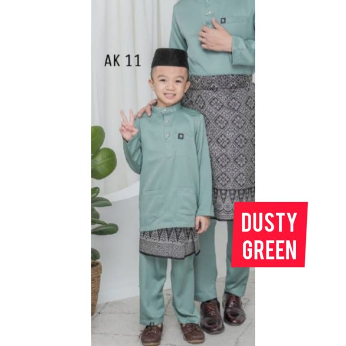 Baju Melayu Kanak-kanak ZEEDAN KIDS (cekak musang)