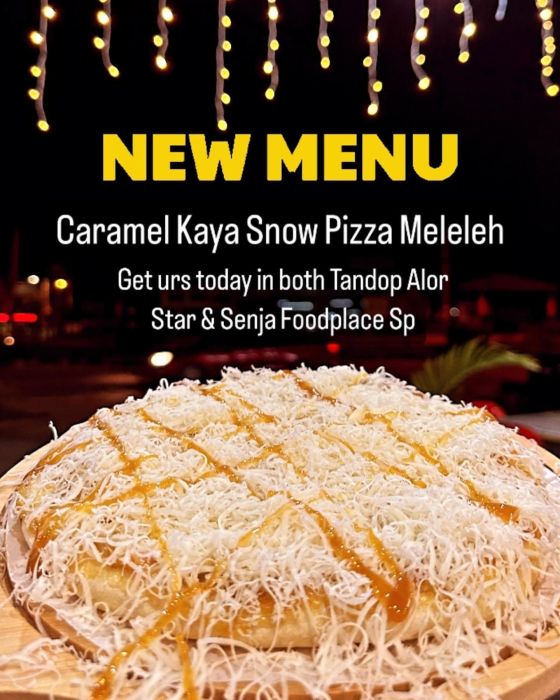 Pizza Caramel Kaya Snow Meleleh