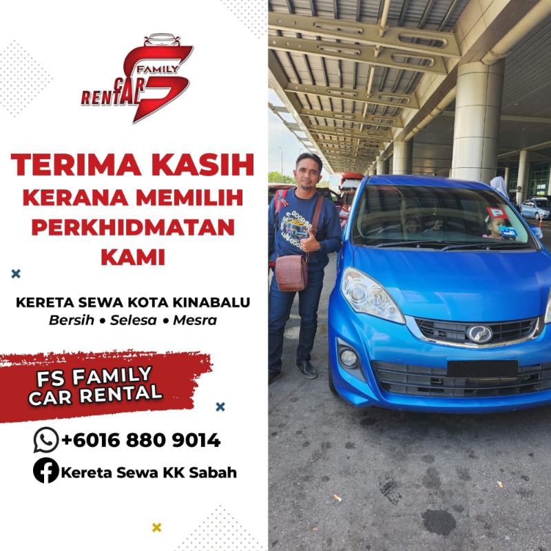 Kereta sewa Kota Kinabalu Sabah